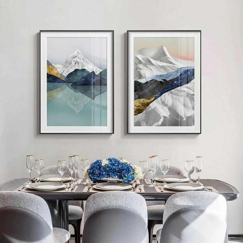 Be inspired by our Mountain wall art collection and decorate your place with natural wilderness landscapes and Nordic pictures of calm ..