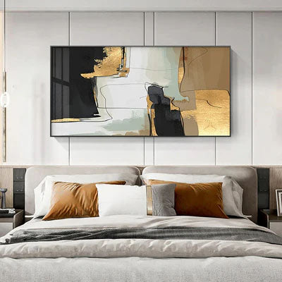 Color Block Wall Art - Pictures For Modern & Minimalist Home Decor