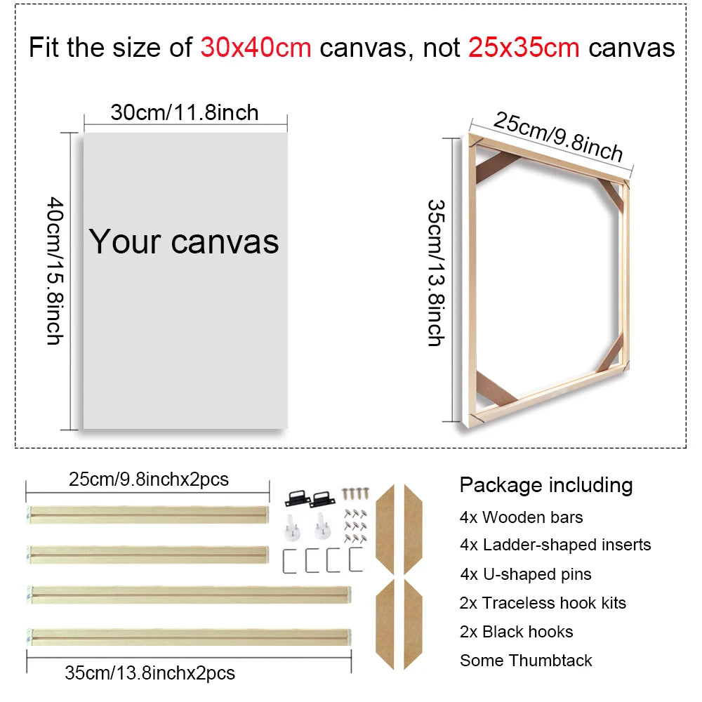 25x35cm_Wooden_Frame_Kits_For_Canvas_Prints_Solid_Wood_Stretcher_Bars_DIY_Picture_Framing_Kits_2025