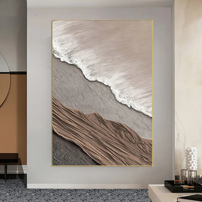Abstract Flowing Textural Designs Wall Art Fine Art Canvas Prints Pictures For Modern Apartment Living Room Foyer Art For Scandinavian Interiors 2025