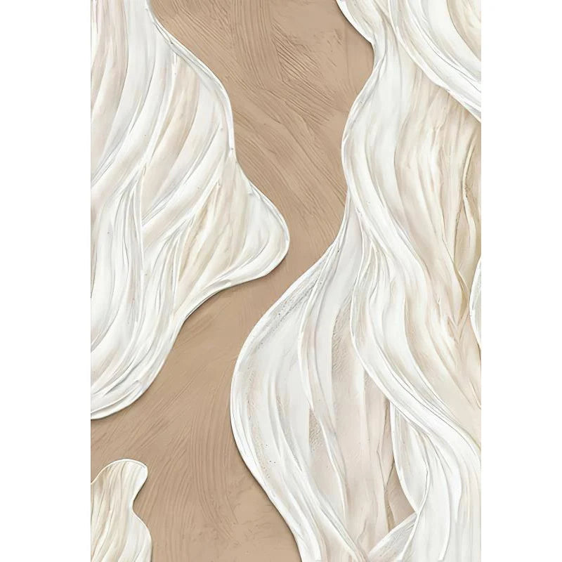 Abstract Flowing Textural Designs Wall Art Fine Art Canvas Prints Pictures For Modern Apartment Living Room Foyer Art For Scandinavian Interiors 2025