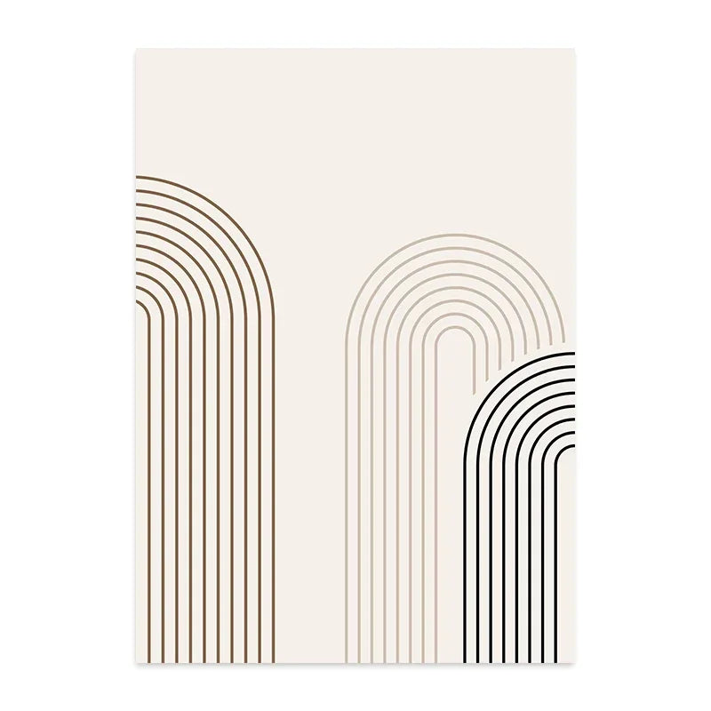Abstract Minimalist Geometric Line Art Wall Art Fine Art Canvas Prints Pictures For Living Room Dining Room Home Office Art Decor 2025