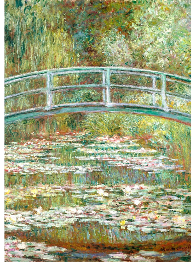 Claude Monet Famous Impressionist Paintings Canvas Prints Artwork Water Lilies Wall Art Posters Pictures For Bedroom Office Home Decor