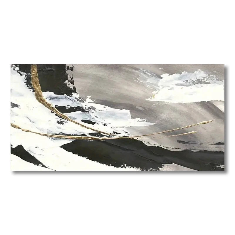 Big Abstract Wall Art Neutral Color Scheme Picture For Modern Living Room Dining Room Home Office Hotel Room Art Decor