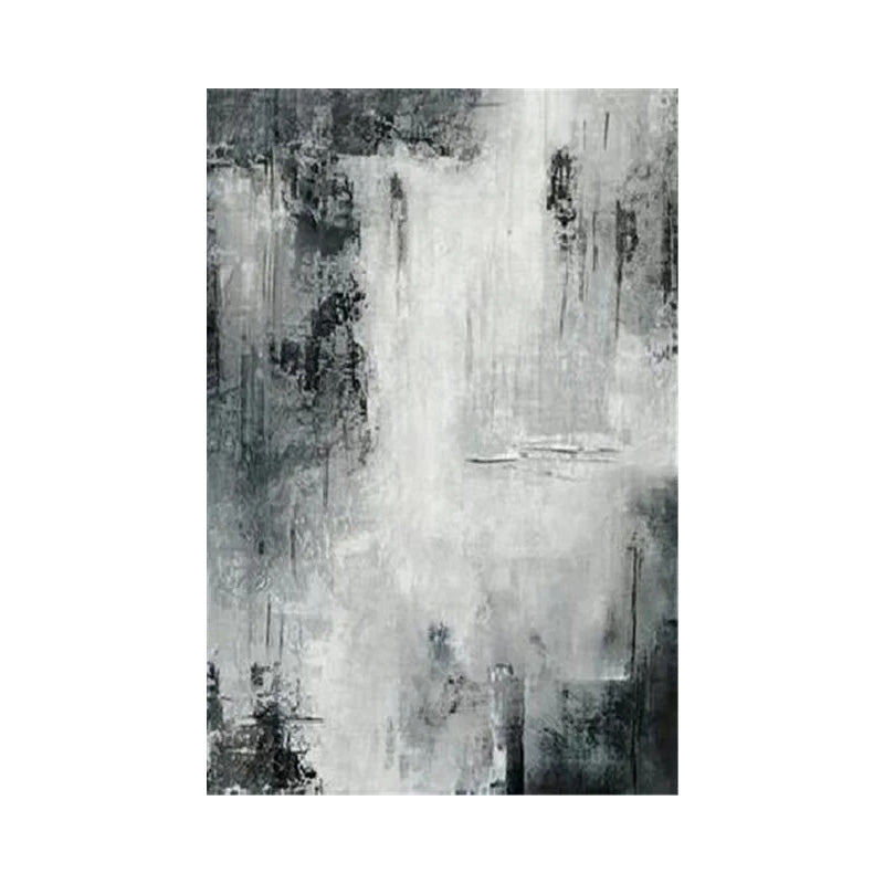 Blue Gray Contemporary Abstract Wall Art Fine Art Canvas Prints Posters Pictures For Living Room Home Office Art Decor