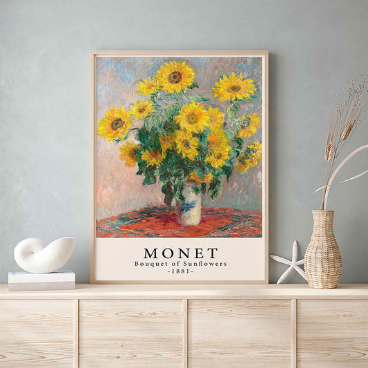 Classic Vintage French Impressionist Wall Art Fine Art Canvas Giclee Print Exhibition Poster Picture For Living Room Dining Room Home Office Decor
