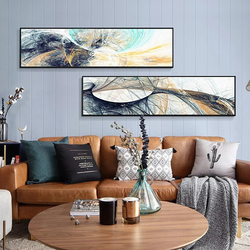 Colorful Abstract Alien Sky Wall Art Fine Art Canvas Prints Wide Format Pictures For Living Room Above The Sofa Pictures For Above The Bed