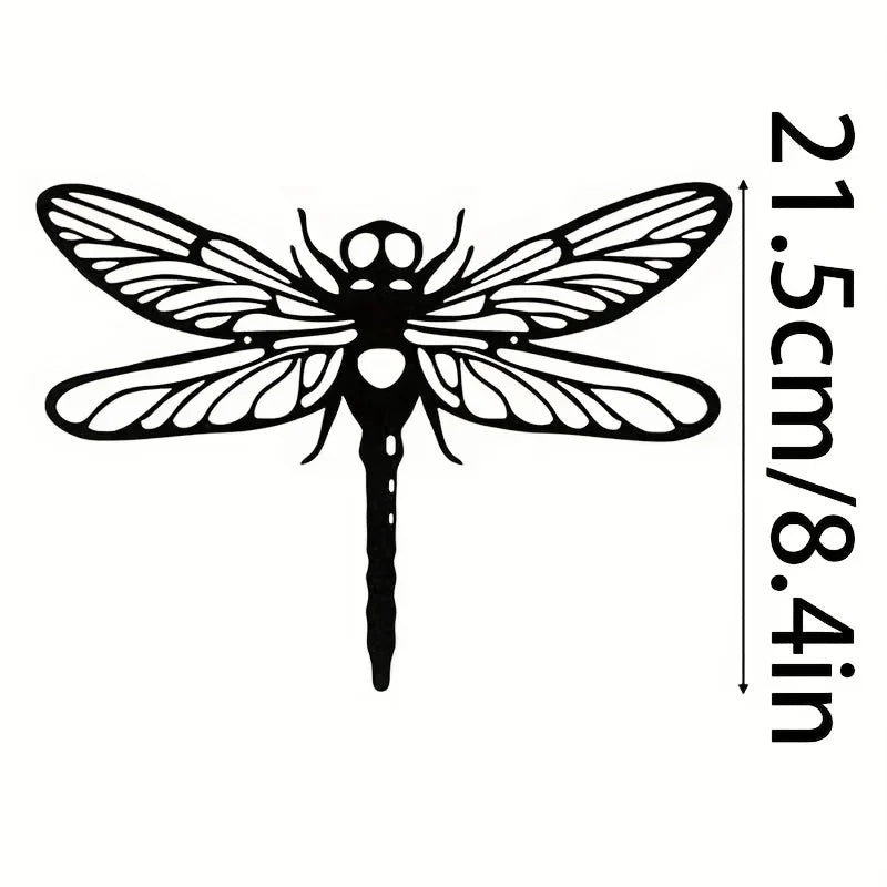 Dragonflies Iron Art Wall Art 3D Metal Sculptured Wall Decoration For Living Room Dining Room Creative Nordic Home Decor 2025