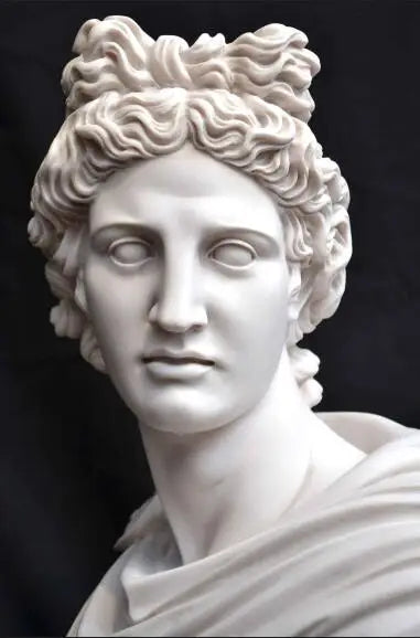 Classical Renaissance Sculpture Michelangelo David Statue Wall Art Fine Art Canvas Print Black & White Picture For Living Room Home Office Decor