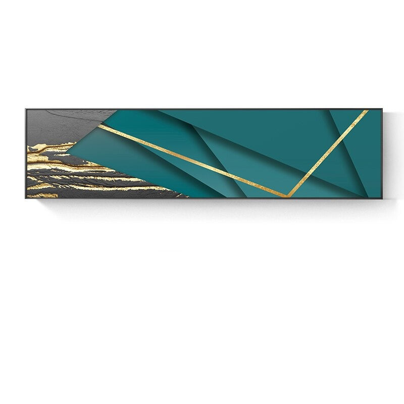 Modern Aesthetics Abstract Geometry Wall Art Fine Art Canvas Prints Wide Format Pictures For Above The Bed Above The Sofa Wall Decor