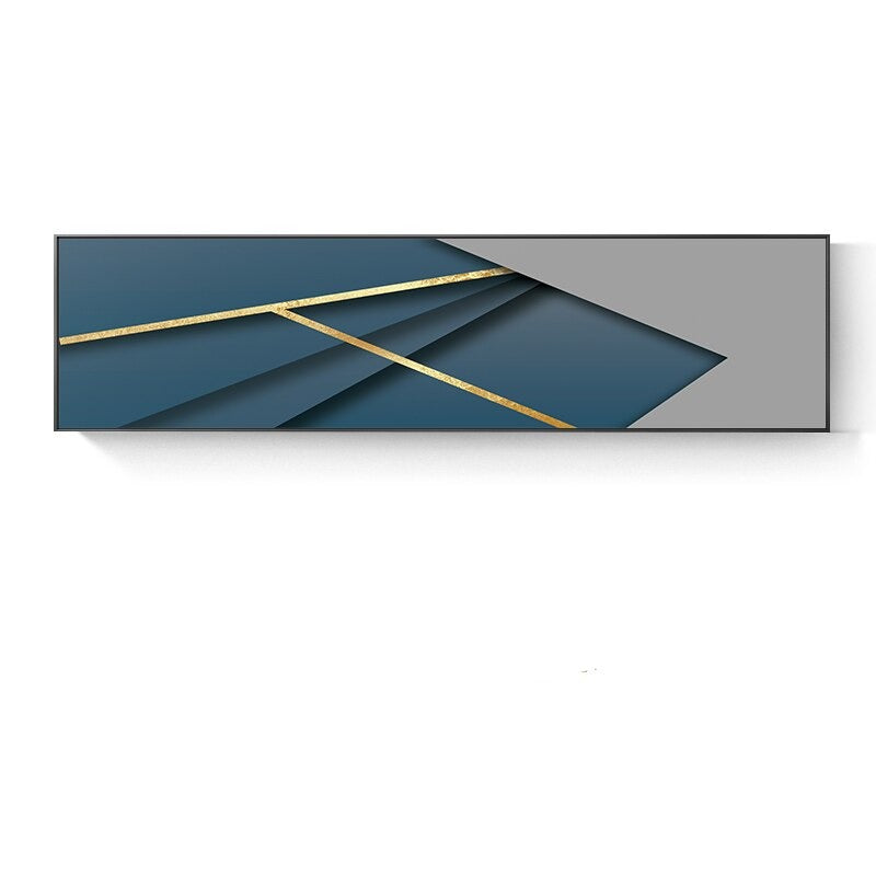 Modern Aesthetics Abstract Geometry Wall Art Fine Art Canvas Prints Wide Format Pictures For Above The Bed Above The Sofa Wall Decor
