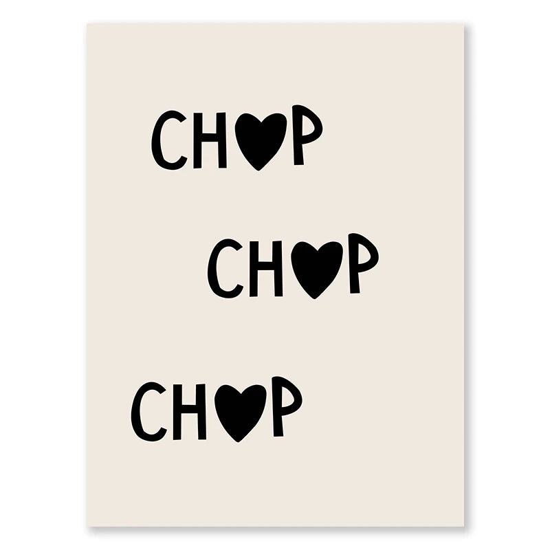 Kitchen Cooking Love Quotes Wall Art Fine Art Canvas Prints Minimalist Modern Typographic Posters Pictures For Kitchen Dining Room Cafe Art Decor 2025