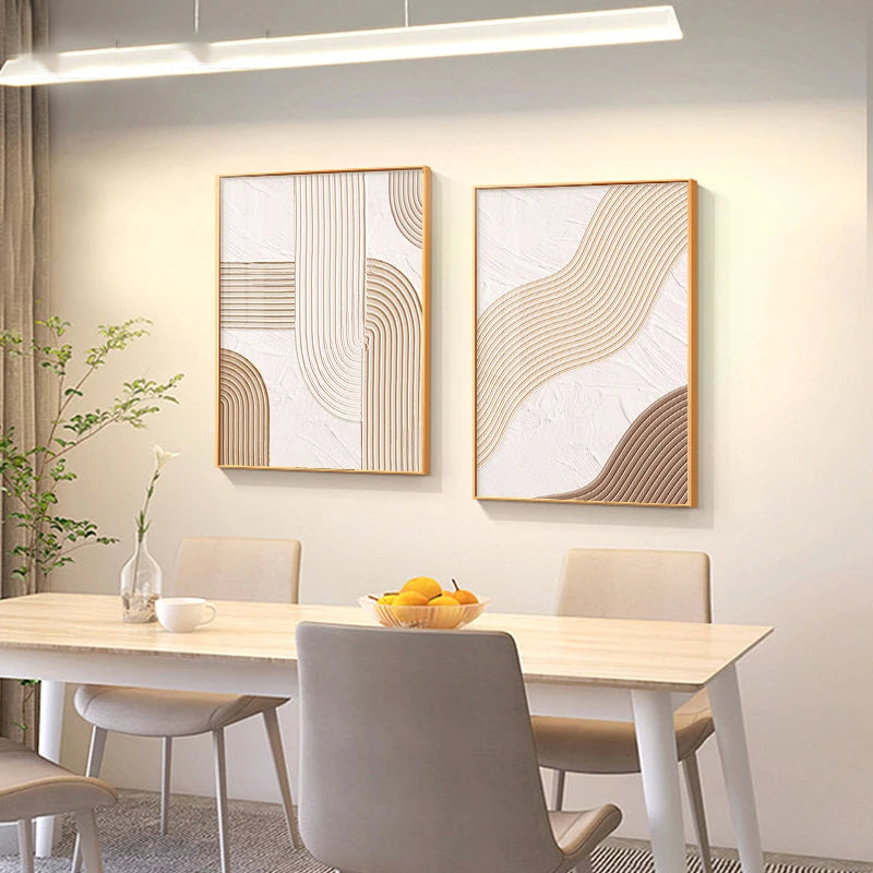 Minimalist Lines Abstract Geometric Wall Wall Art Fine Art Canvas Prints Pictures For Living Room Bedroom Dining Room Art For Contemporary Interiors 2025
