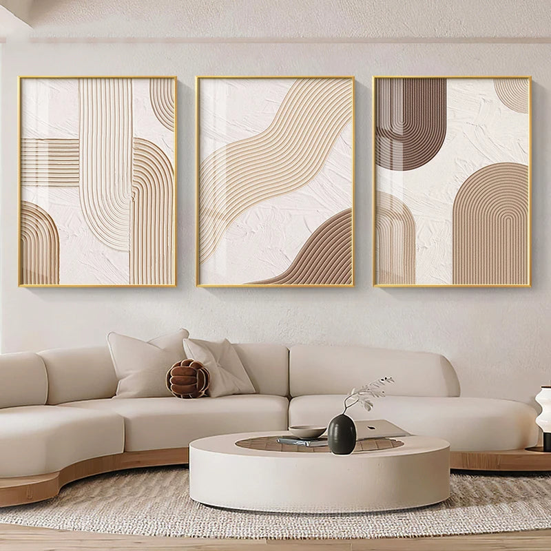 Minimalist Lines Abstract Geometric Wall Wall Art Fine Art Canvas Prints Pictures For Living Room Bedroom Dining Room Art For Contemporary Interiors 2025