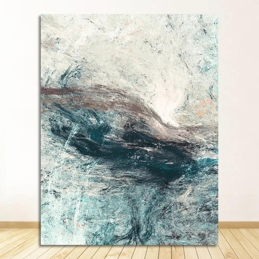 Mint Green Beige Abstract Marble Print Wall Art Fine Art Canvas Prints Pictures For Modern Apartment Living Room Bedroom Nordic Art Decor 2025