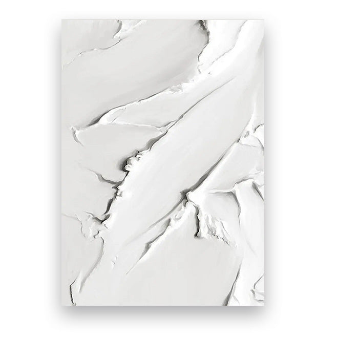 Modern Abstract Black & White Minimalist Wall Art Fine Art Canvas Prints Textural Design Pictures For Modern Loft Apartment Home Office Decor