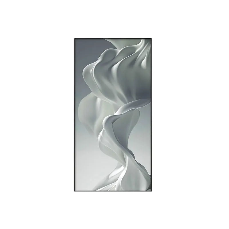 Modern Abstract Flowing Liquid Silk Wall Art Fine Art Canvas Prints Poster Pictures For Living Room Entranceway Foyer Light Luxury Home Office Decor