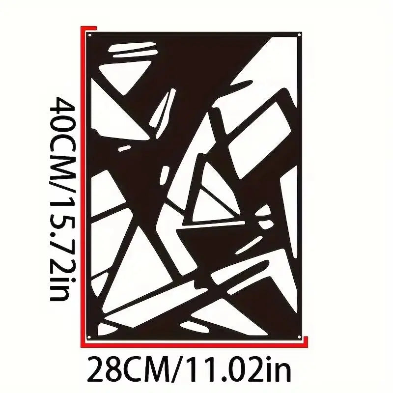 Modern Abstract Iron Art Wall Art 3D Metal Sculpture Wall Decoration For Living Room Dining Room Creative Contemporary Nordic Home Decor