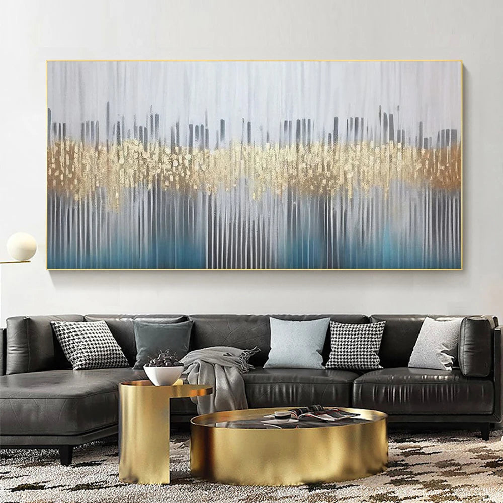 Modern Abstract Landscapes Wall Art Fine Art Canvas Prints Pictures For Light Luxury Living Room Dining Room Home Office Foyer Art Decor 2025