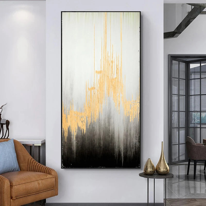 Modern Abstract Landscapes Wall Art Fine Art Canvas Prints Pictures For Light Luxury Living Room Dining Room Home Office Foyer Art Decor 2025