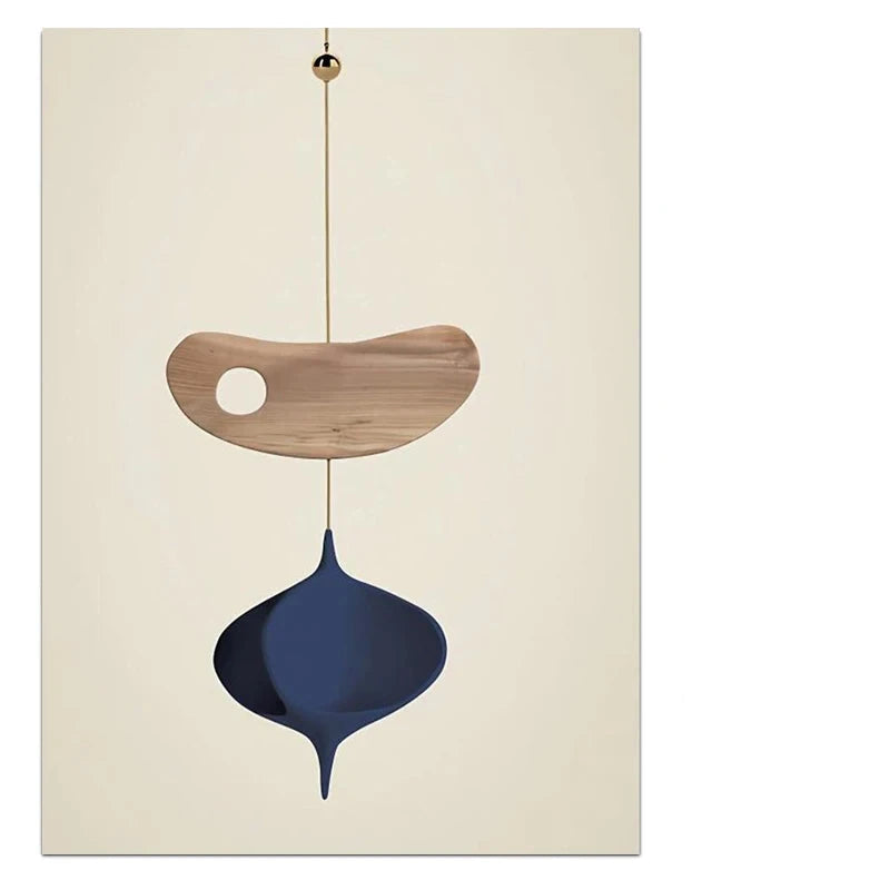 Modern Abstract Surreal Geometry Wall Art Fine Art Canvas Prints Neutral Tones Pictures For Living Room Dining Room Bedroom Art Decor