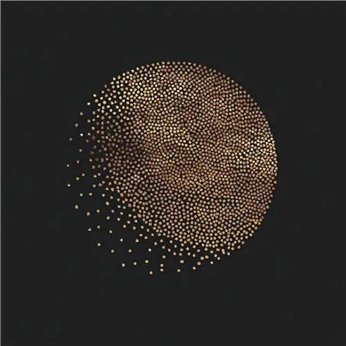 Modern Aesthetics Abstract Black Golden Wall Art Fine Art Canvas Prints Square Format Pictures For Living Room Bedroom Home Office Decor 2025