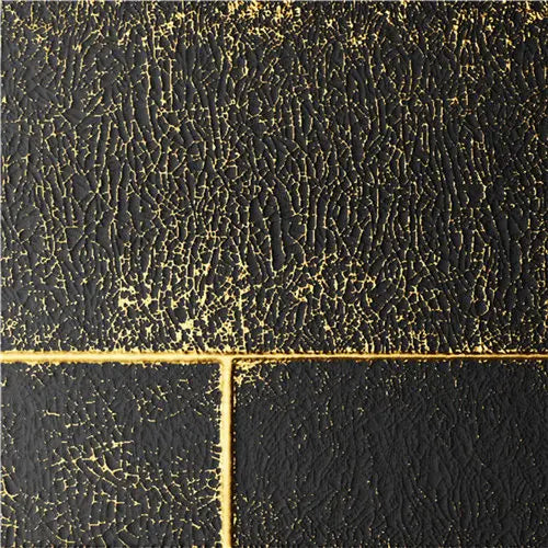Modern Aesthetics Abstract Black Golden Wall Art Fine Art Canvas Prints Square Format Pictures For Living Room Bedroom Home Office Decor 2025