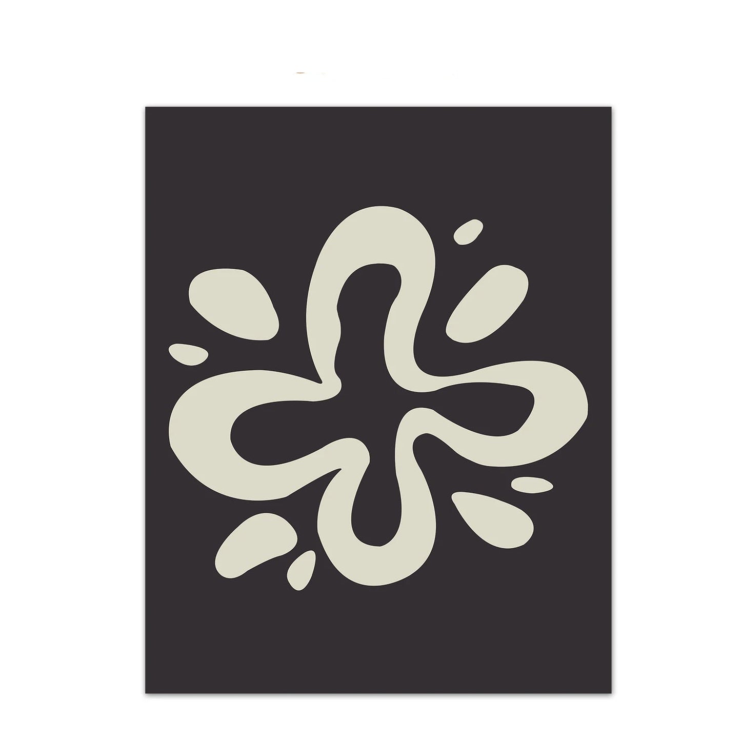 Modern Minimalist Abstract Black White Wall Art Fine Art Canvas Prints Green Black Geometric Pictures For Living Room Home Office Art For Contemporary Interiors 2025 001