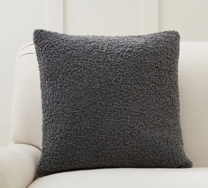 Neutral Colors Cosy Plush Fabric Nordic Cushion Covers For Sofa Throw Cushions For Living Room Bedroom Scandinavian Home Decor