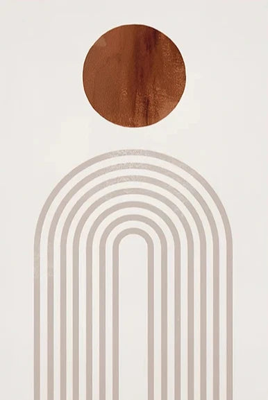 Nordic Minimalist Geometric Abstract Wall Art Fine Art Canvas Prints Beige Black Abstract Pictures For Modern Apartment Home Decor