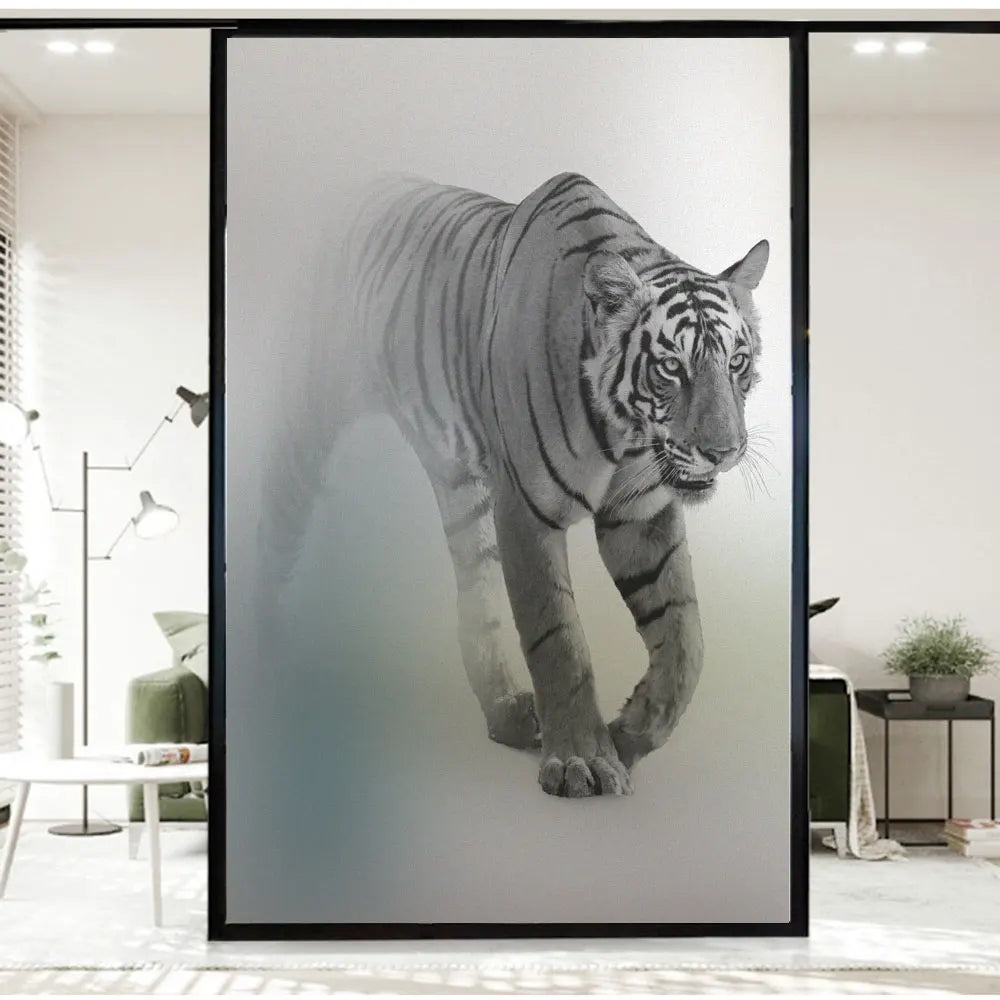 Privacy Window Film For Bathroom Kitchen Foyer Office Removable Frosted Film For Glass Semi Transparent Peel and Stick Static Cling Technology Nordic Home Decor 2025 001