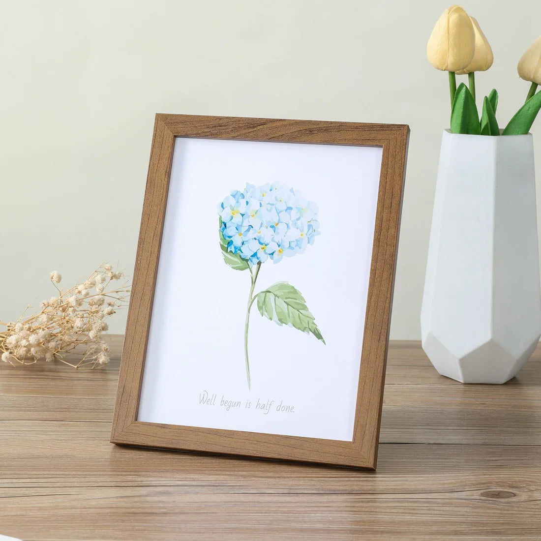 Rustic Brown White Wood Photo Frames Small Sizes 10x15, 15x20, 20x25cm, A4 21x30 Wooden Frames Canvas Photos etc Wall Hanging or Table Mount With Acrylic 2025 002