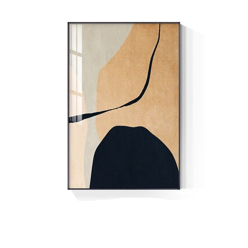 Modern Color Palette Nordic Abstract Wall Art Fine Art Canvas Prints Pictures For Living Room Bedroom Home Office Hotel Room Art Decor