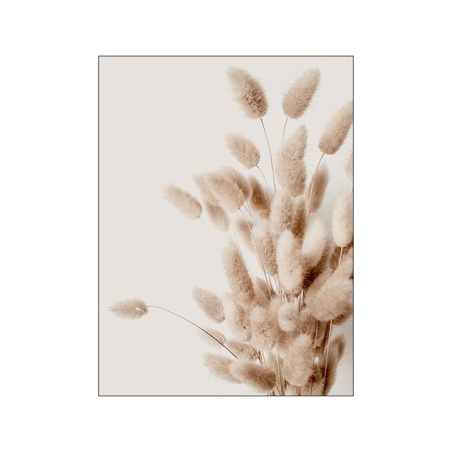 Natural Beige Grass Reeds Mountain Lake Landscapes Wall Art Fine Art Canvas Prints Pictures For Modern Living Room Gallery Wall Decor
