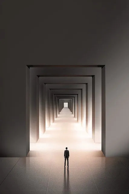 Modern Architectural Abstract Landscapes Wall Art Fine Art Canvas Prints Pictures For Studio Home Office Foyer Inspirational Art Decor