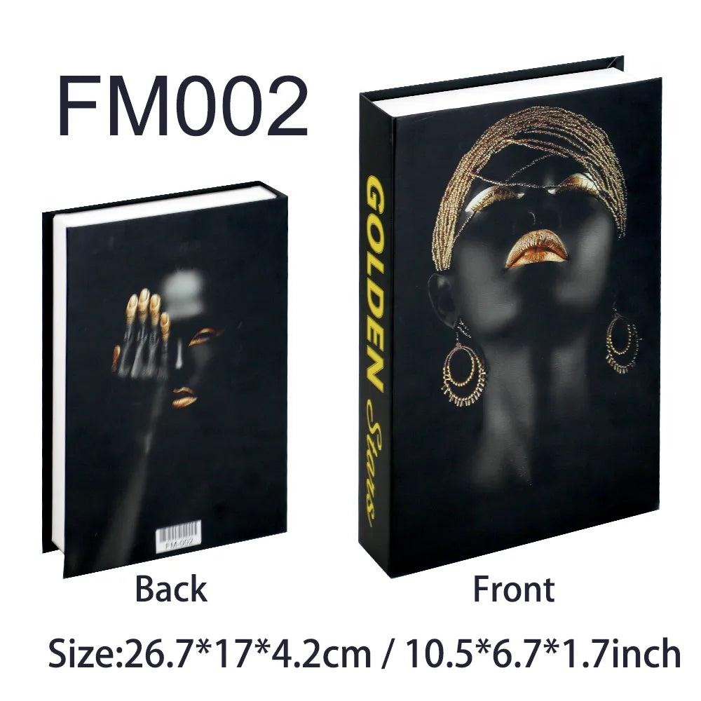 Fashion Art Style Faux Books Coffee Table Decor Book Box Storage Boxes Luxury Practical Ornamental Decoration For Modern Home Decor