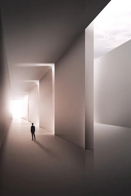 Modern Architectural Abstract Landscapes Wall Art Fine Art Canvas Prints Pictures For Studio Home Office Foyer Inspirational Art Decor