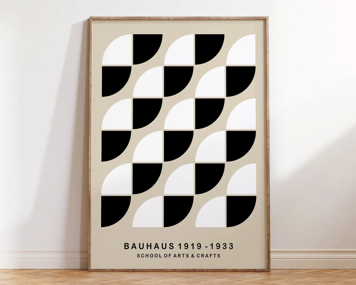 Colorful Vintage Retro Geometric Abstract Bauhaus Expo Art Gallery Poster Wall Art Fine Art Canvas Prints Pictures For Living Room Home Office Decor