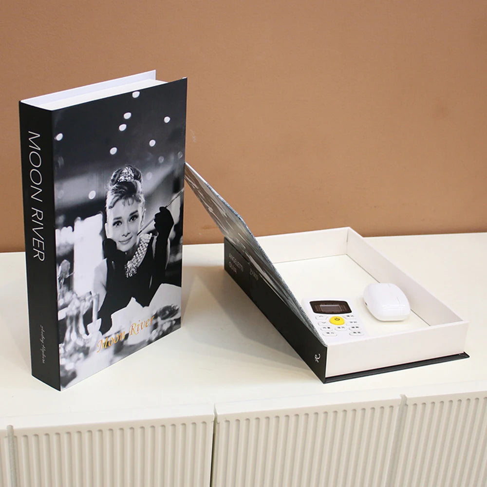 Fashion Art Style Faux Books Coffee Table Decor Book Box Storage Boxes Luxury Practical Ornamental Decoration For Modern Home Decor