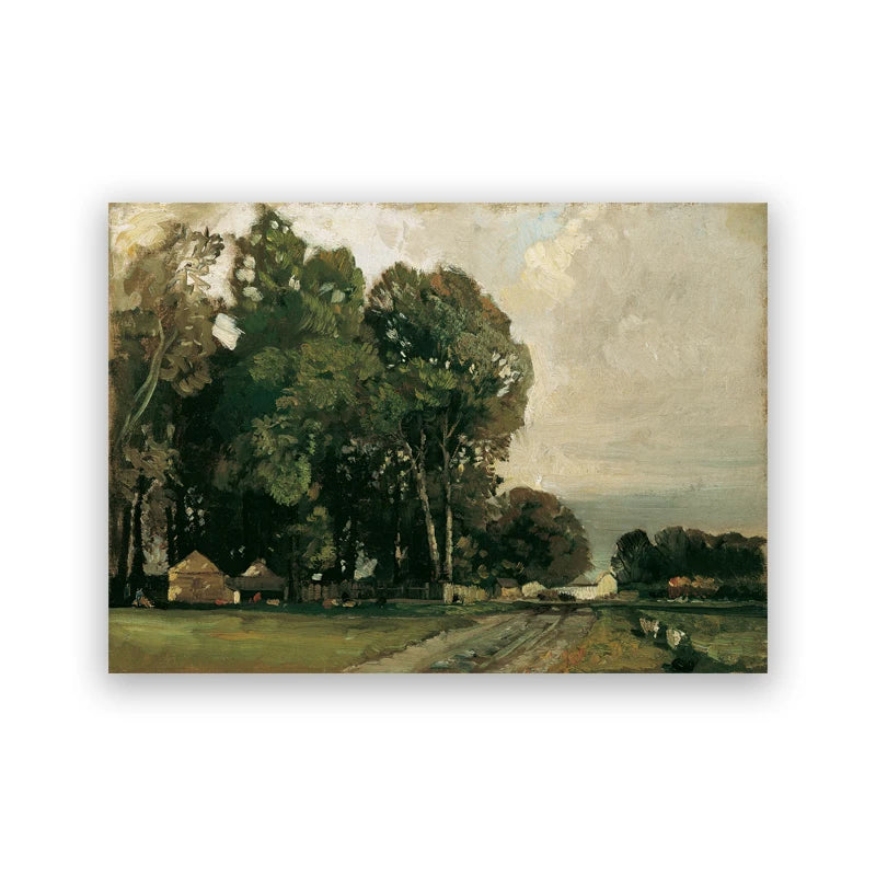 Classic Vintage Landscape Wall Art Fine Art Canvas Prints Gallery Wall Pictures For Contemporary Living Room Dining Room Art Decor 2025
