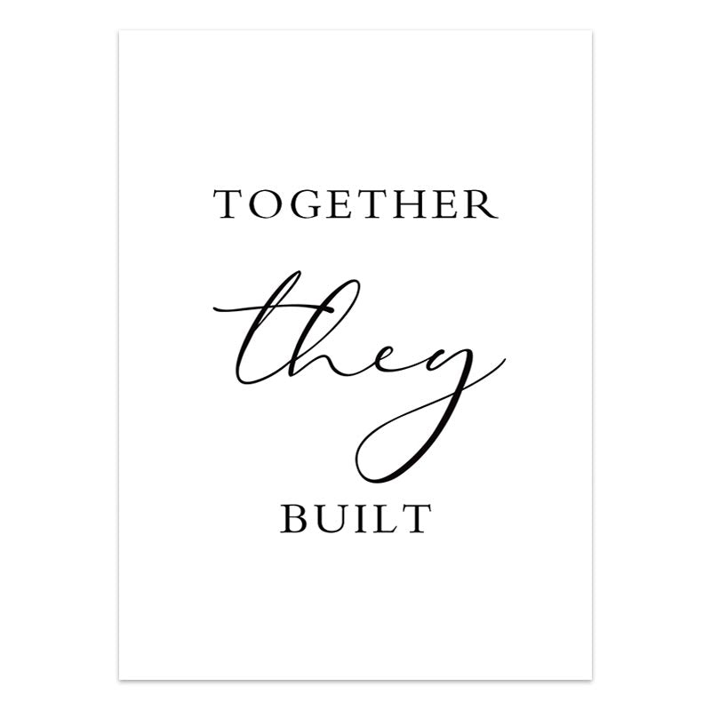 Modern Minimalist Black White Love Posters Wall Art Fine Art Canvas Prints Silhouette Figure Art Pictures For Living Room Bedroom Art Decor