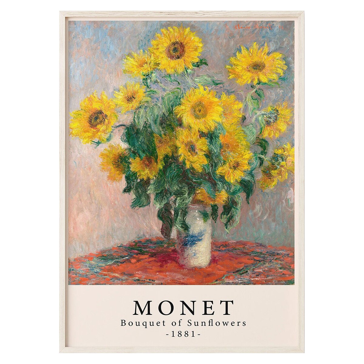 Classic Vintage French Impressionist Wall Art Fine Art Canvas Giclee Print Exhibition Poster Picture For Living Room Dining Room Home Office Decor