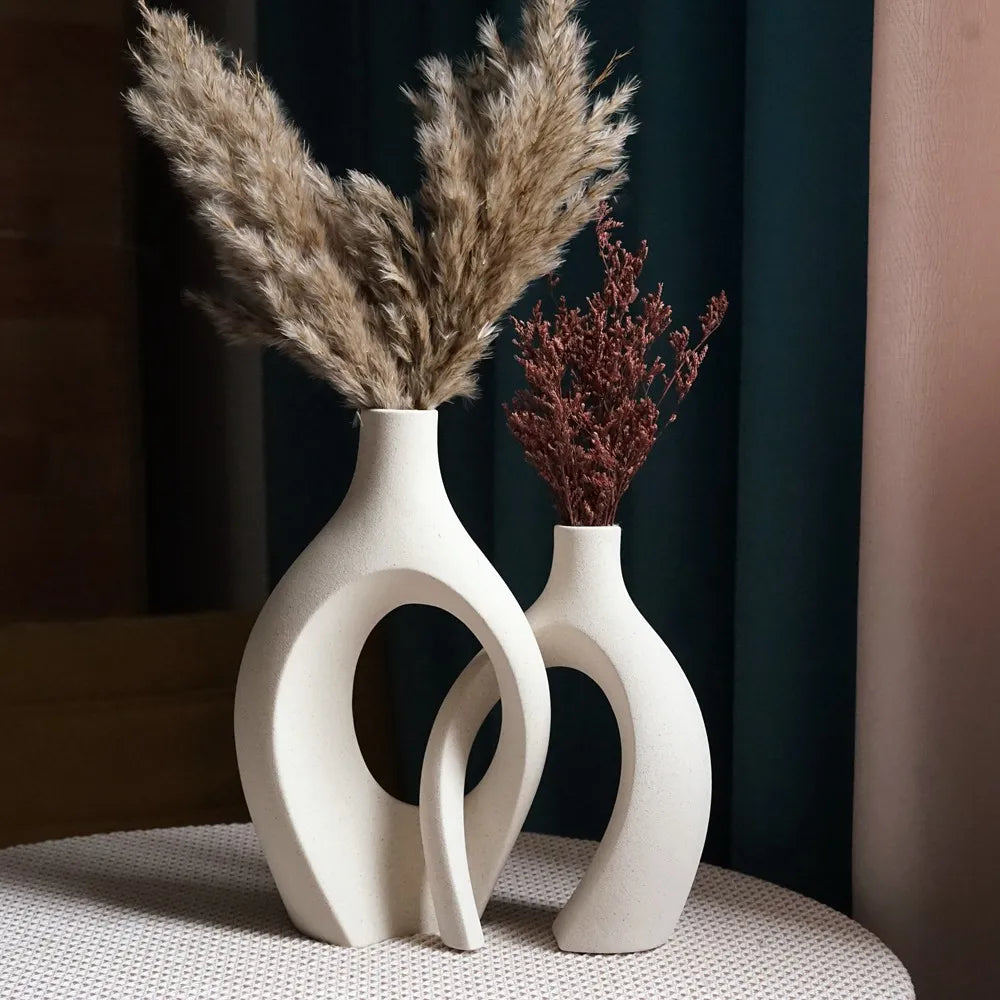 Artistic Sculpted Vases