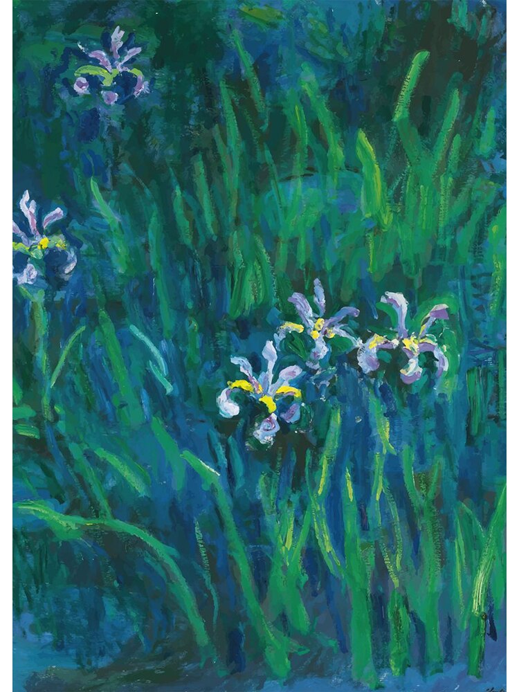 Claude Monet Famous Impressionist Paintings Canvas Prints Artwork Water Lilies Wall Art Posters Pictures For Bedroom Office Home Decor