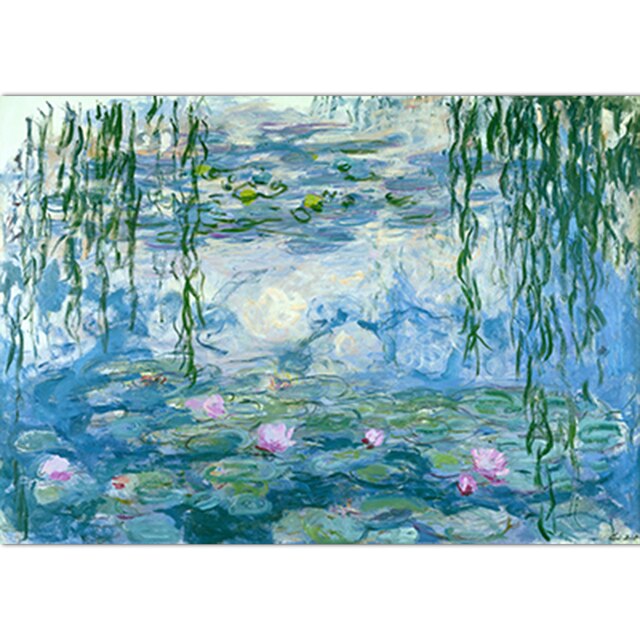 Claude Monet Impression, Sunrise Poster Art Famous Painting Wall Art Canvas Digital Print Poster Classic Art for Modern Living Room Home Decor