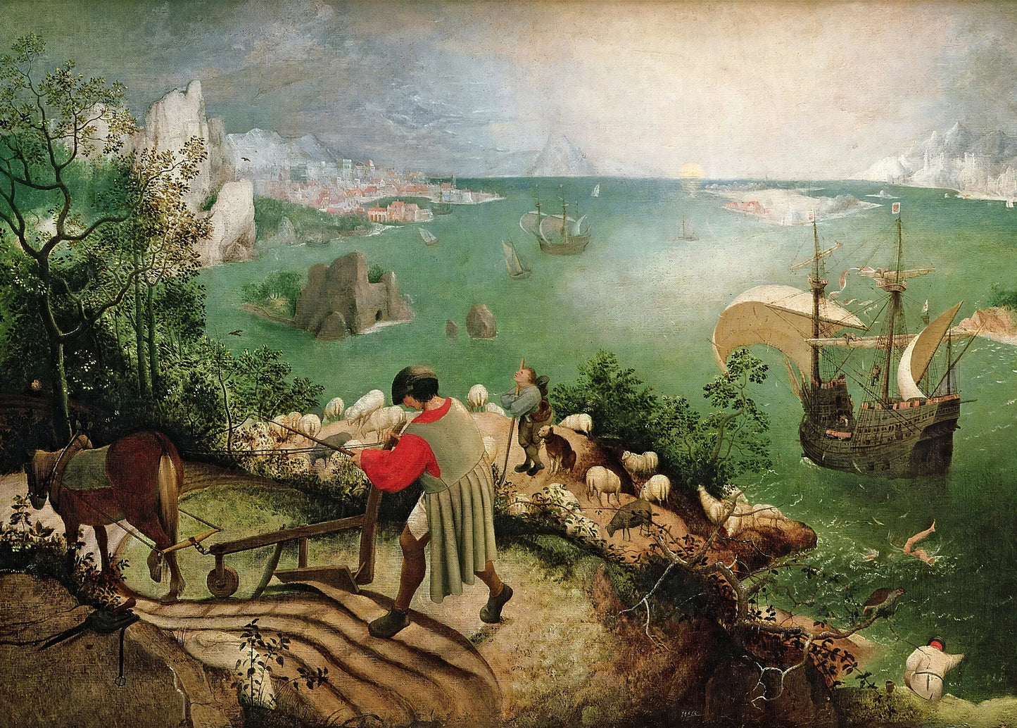 Vintage Old Classics Masterpiece Wall Art Fine Art Canvas Prints – The Swing & Birth of Venus Prints Pictures For Living Room Dining Room