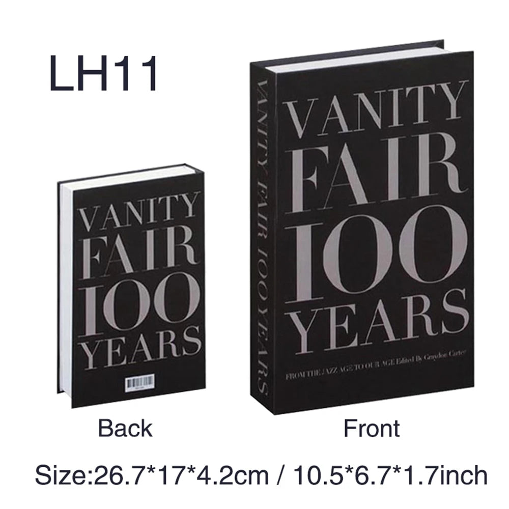 Fashion Art Style Faux Books Coffee Table Decor Book Box Storage Boxes Luxury Practical Ornamental Decoration For Modern Home Decor