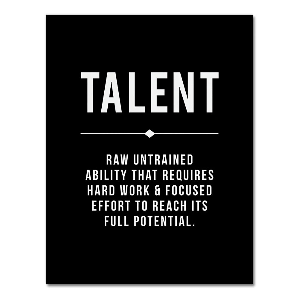 Hustle Grit Grind Success Motivational Posters Wall Art Fine Art Canvas Prints Pictures For Living Room Entrepreneur Study Room Bedroom Home Office Decor 2025