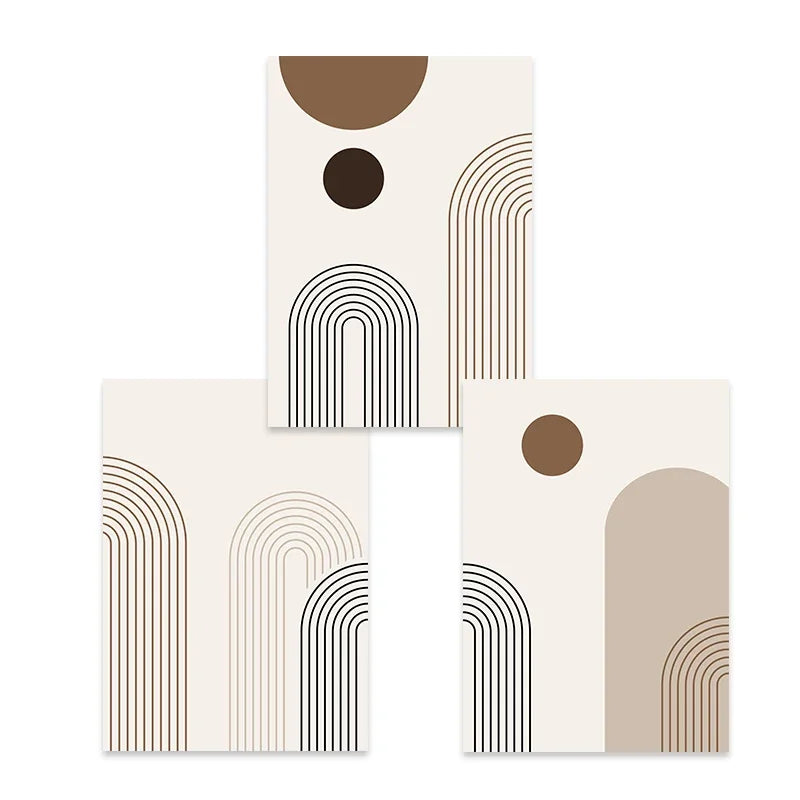 * Featured Sale * Modern Minimalist Geometrical Abstract Wall Art Fine Art Canvas Prints Pictures For Living Room Study Home Office Decor