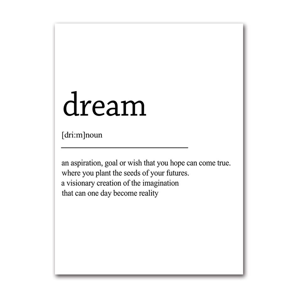 Happy Place Quotations Home Decor Wall Art Fine Art Canvas Prints Black White Minimalist Typographic Pictures For Family Living Room Wall Decor